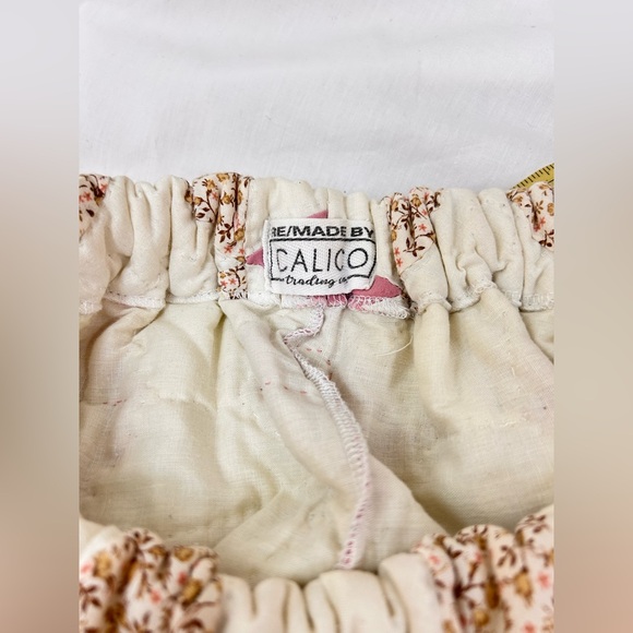 Calico Trading Co. Upcycled Cottage Quilt Patchwork Maxi Skirt Size Small - Picture 7 of 9